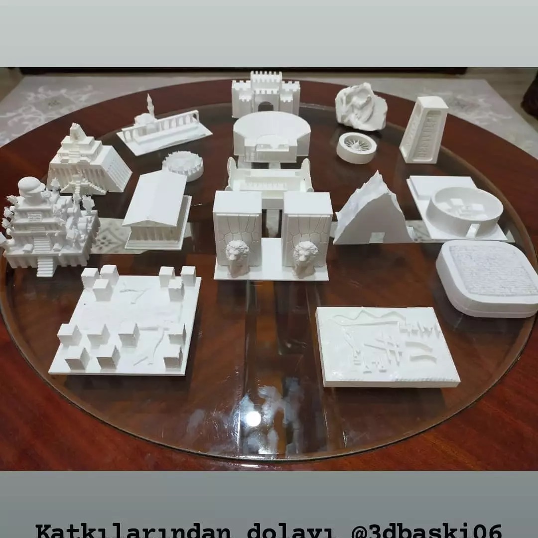 3D Baski Tarihi Eserler - Metin Atiktürk 3D