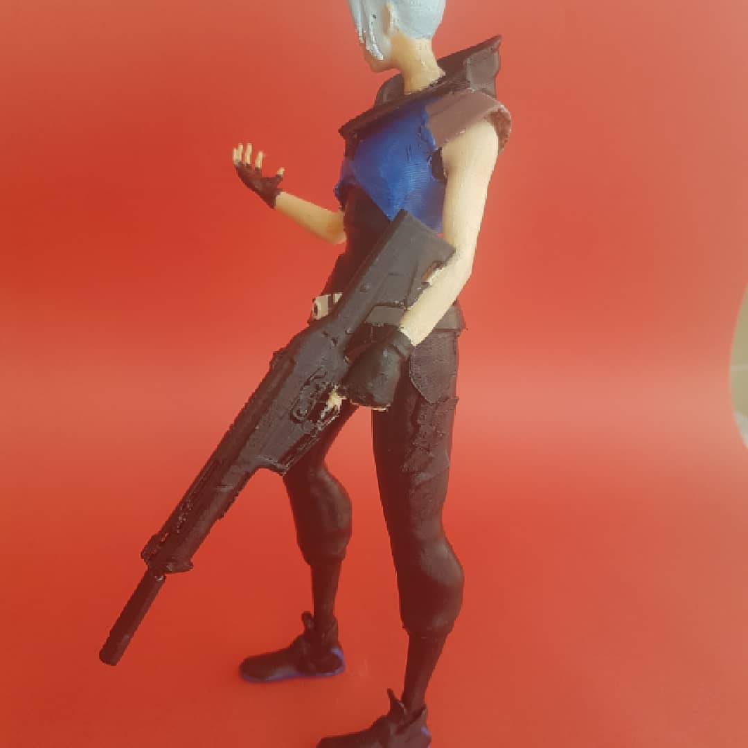 3D Baski Valorant Jett - Metin Atiktürk 3D